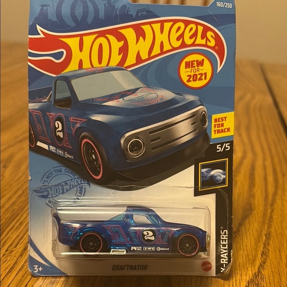 Mattel Other - Hot Wheels Draftnator Car - Blue